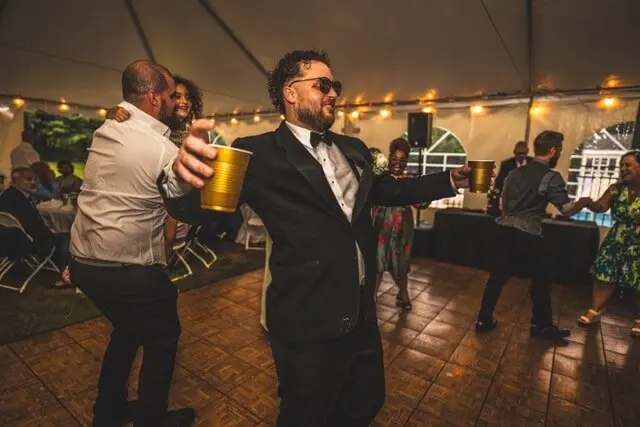 Connecticut wedding dance floor